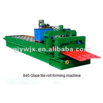 840 color steel concrete roof tile machine